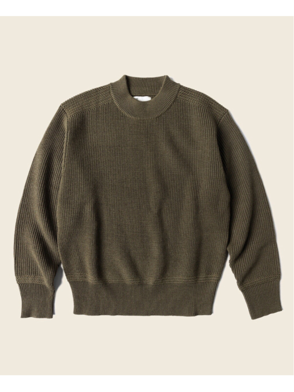 Bronson Vintage 1930s USN Woolen Sweater Winter Warm Thick Wool Sweater Knit Top
